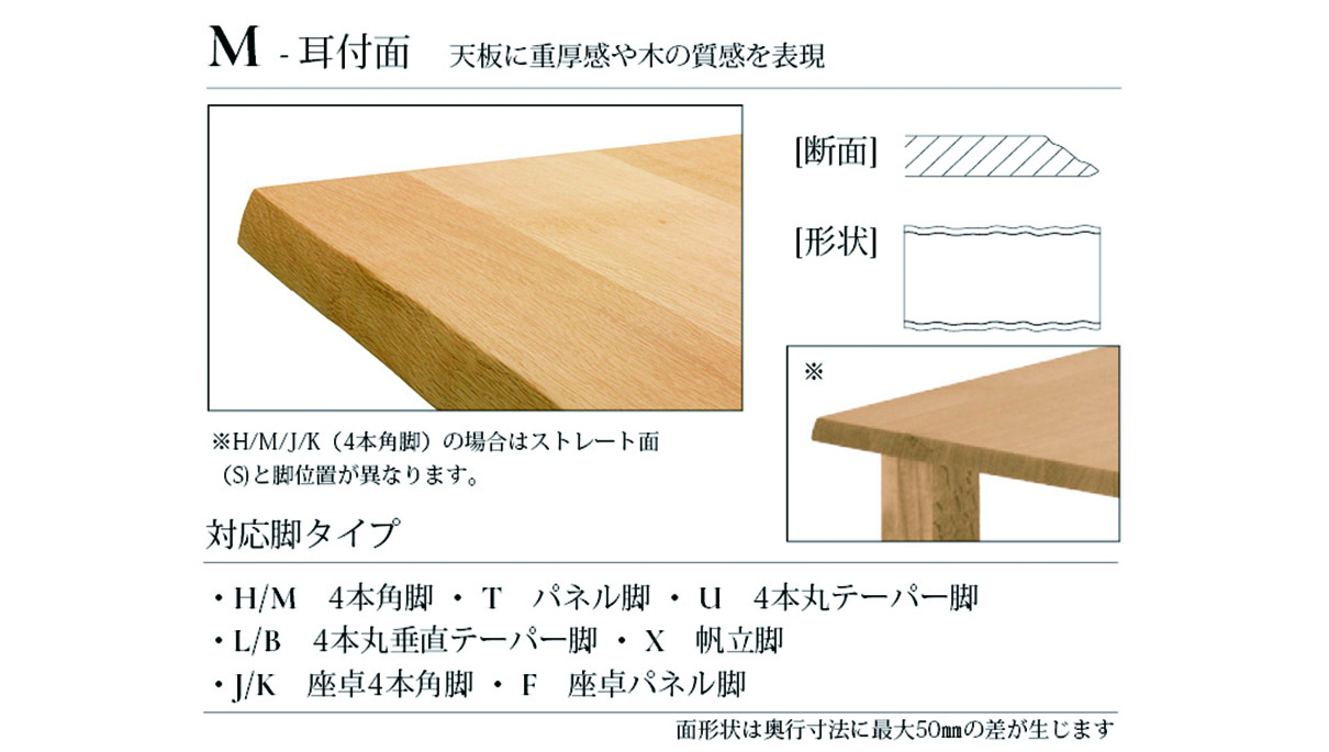 ダイニングテーブル (4本角脚) | 飛騨高山の家具 KASHIWA