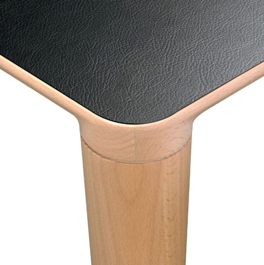 メラミン仕様ダイニングテーブル黒(1350・1500・1650・1800)